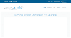 Desktop Screenshot of crystal-smile.com